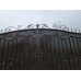 Фото Кованые распашные ворота с калиткой K55 - Кишинев, Молдова