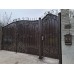 Фото Кованые распашные ворота с калиткой K55 - Кишинев, Молдова