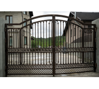 Автоматические металлические ворота K56