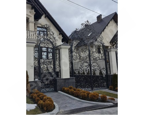 Фото Элитные кованые ворота K61 - Кишинев, Молдова