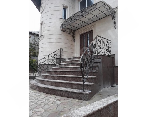 Foto Balustrada fer forjat scari exterioare K52 - Chisinau, Moldova