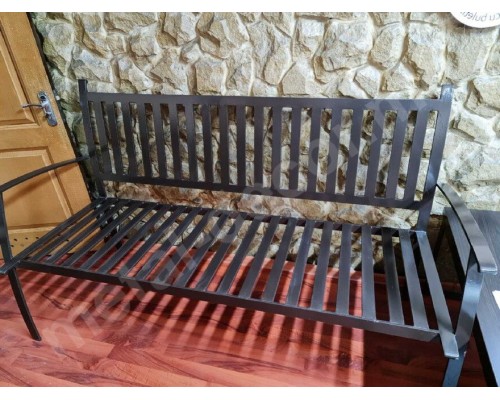 Фото Кованая скамейка с металлическим сидением К26 - Кишинев, Молдова