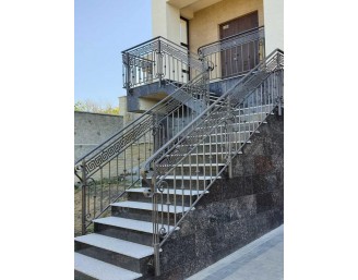 Foto Balustrade metal forjat scari exterioare K62 - Chisinau, Moldova
