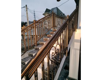 Foto Balustrade metal forjat scari exterioare K63 - Chisinau, Moldova