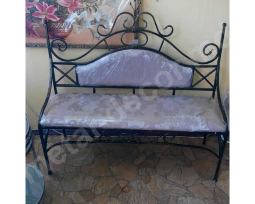 Фото Кованая банкетка со спинкой К14 - Кишинев, Молдова