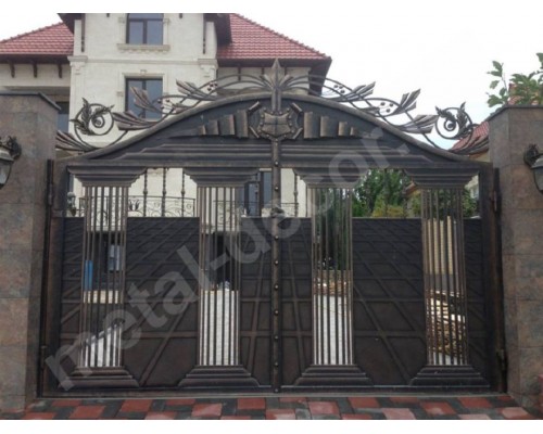 Фото Кованые распашные ворота K67 - Кишинев, Молдова