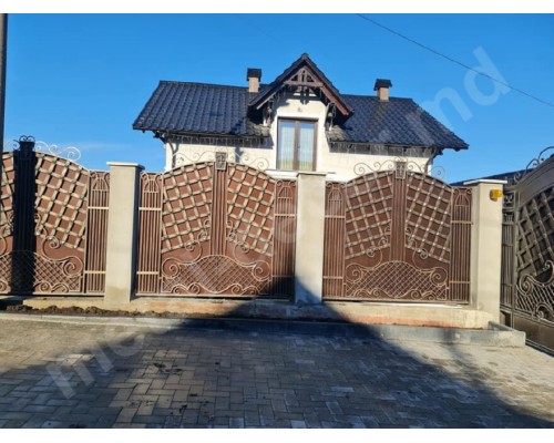 Фото Кованый забор К29 - Кишинев, Молдова