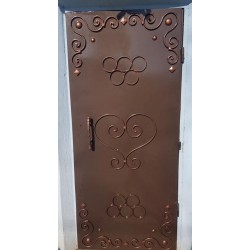 Usa de intrare metalica cu elemente de forjare K5