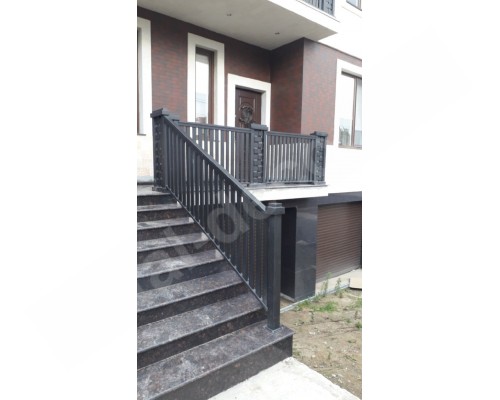 Balustrade metal  scari exterioare K70