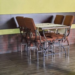 Masa din fier forjat pentru terase baruri cafenele K10