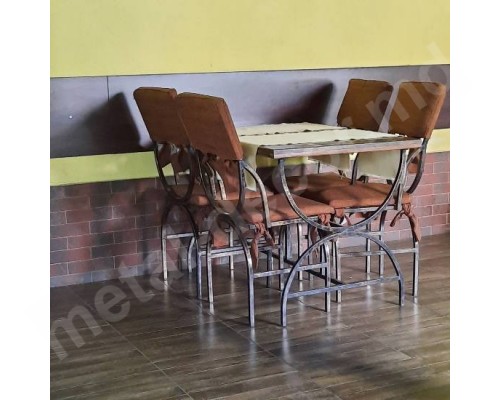 Masa din fier forjat pentru terase baruri cafenele K10