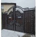 Кованые распашные ворота K94