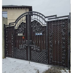 Кованые распашные ворота K94
