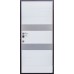  Usa de intrare metalica FORTE+ Italy Negru/Alb K7 