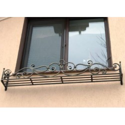 Suport pentru ghiveci flori la balcon, cu fixare K2
