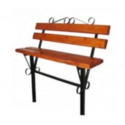 Лавочка сварная на могилу К14