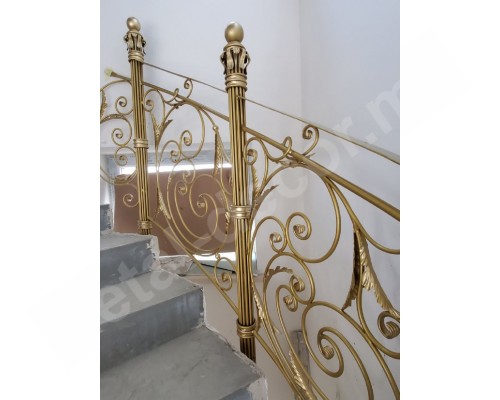 Balustrada culoare aurie K76