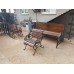 Banca de gradina cu elemente forjate K35