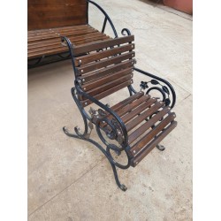 Banca de gradina cu elemente forjate K35