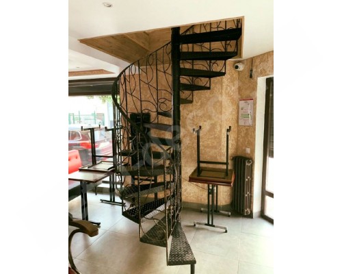 Scara spirala din fier forjat K38