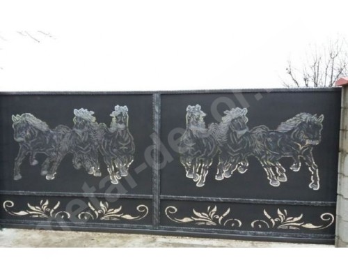 Poarta de fier eleganta   K107