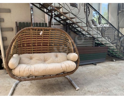  Качели садовые Кокон, 2х-местные  K41