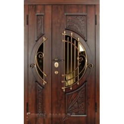 Двери LARGO Soprano big Vinorit-Nussbaum pat (1200x2040) K1