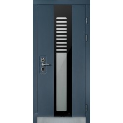 Входная дверь  Ral 7016/PVC-05 (960х2050) К7