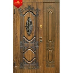 Входная дверь в частный дом Vela Sangria big glass (1200х2040) K9