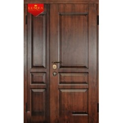 Входная дверь LARGO TermoScreen Dark Nut/Alb mat (1200x2050) K10