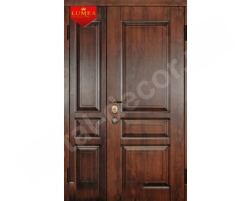 Usa de intrare LARGO TermoScreen Dark Nut/Alb mat (1200x2050) K10