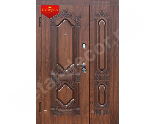 Входная дверь в частный дом  Steelguard Vela Sangria big (1200x2040) K11