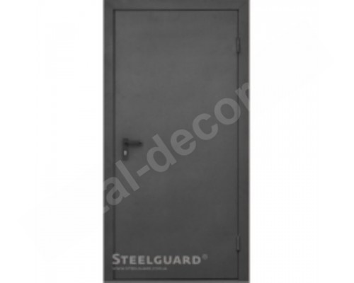 Техническая дверь FUOMO BRASA 147-1 RAL 8019 (900X2050) K1