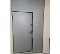Утепленная металлическая техническая дверь  в подъезд К3