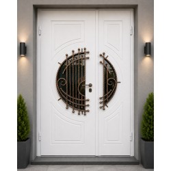 Usa din metal stil clasic K18