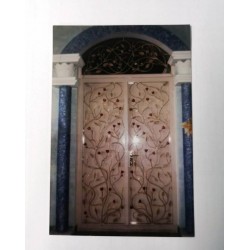 Металлическая дверь с коваными элементами K27