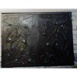 Usa din metal cu elemente din fer forjat K28