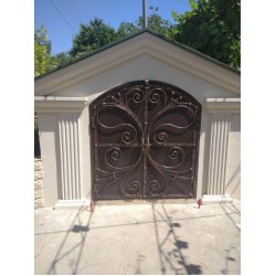 Usa din metal cu elemente din fer forjat K29