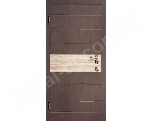 Ușă metalică pentru apartament STEN MIRROR K33