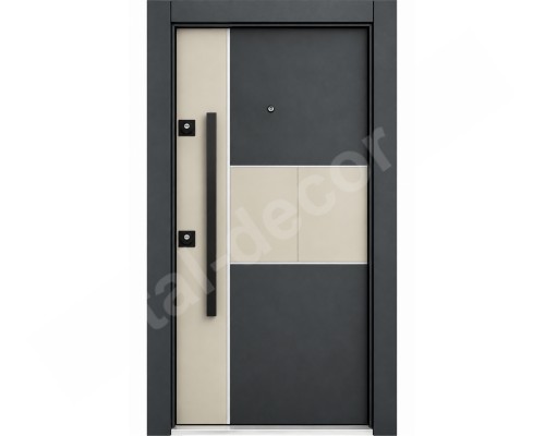 Ușă metalică de intrare Golden Composite 2457 K41