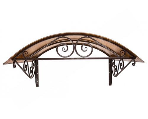 Кованый козырек над дверью K53