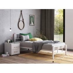 Pat de fier in stil LOFT pentru copii  K65