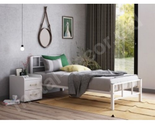 Pat de fier in stil LOFT pentru copii  K65