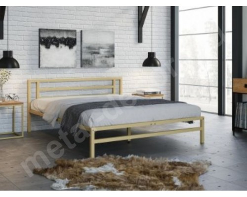 Железная кровать в стиле LOFT  K67