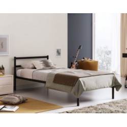 Pat de fier in stil LOFT pentru copii  K68