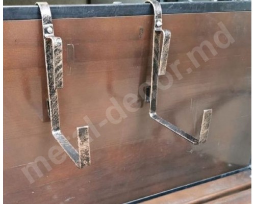 Suport pentru ghiveci flori de metal la balcon K13