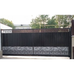 Откатные ворота на роликах К108