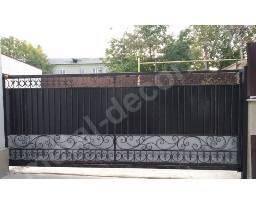 Откатные ворота на роликах К108