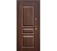 Входная дверь в квартиру Maxima TermoScreen Т Nut/White Mat К48