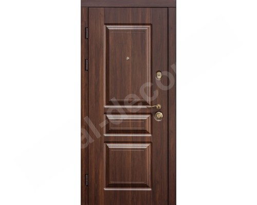 Входная дверь в квартиру Maxima TermoScreen Т Nut/White Mat К48